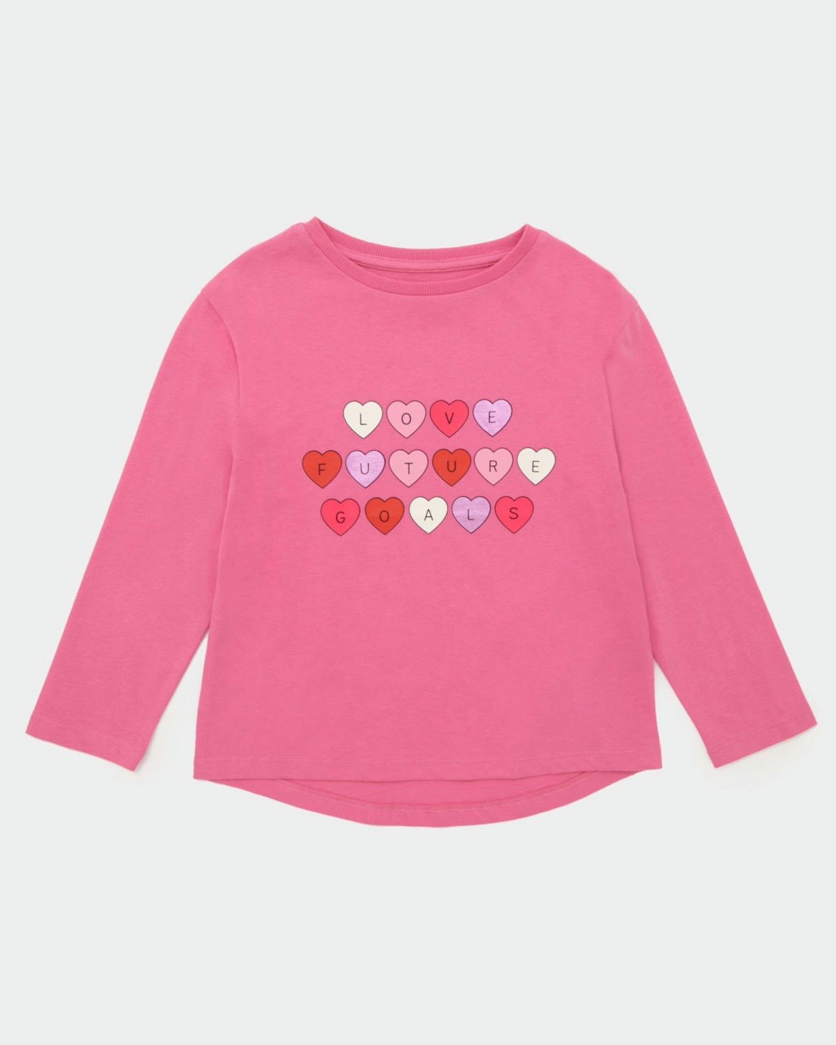 Glitter Print Long-Sleeved Top (2-10 years)
