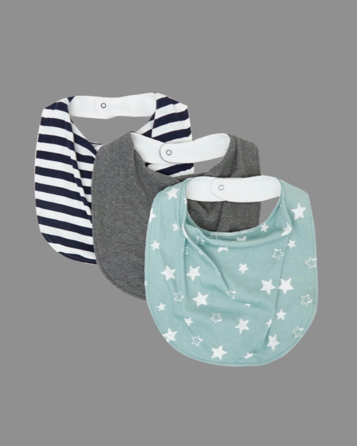 Extra Large Cotton Bib - Pack of 3