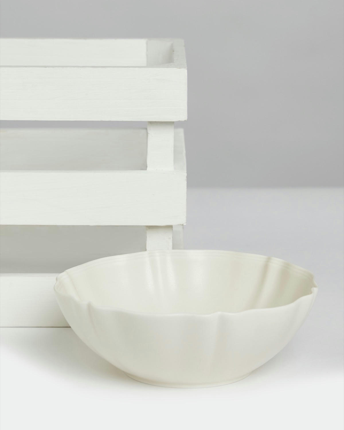 Carolyn Donnelly Eclectic Scalloped Bowl