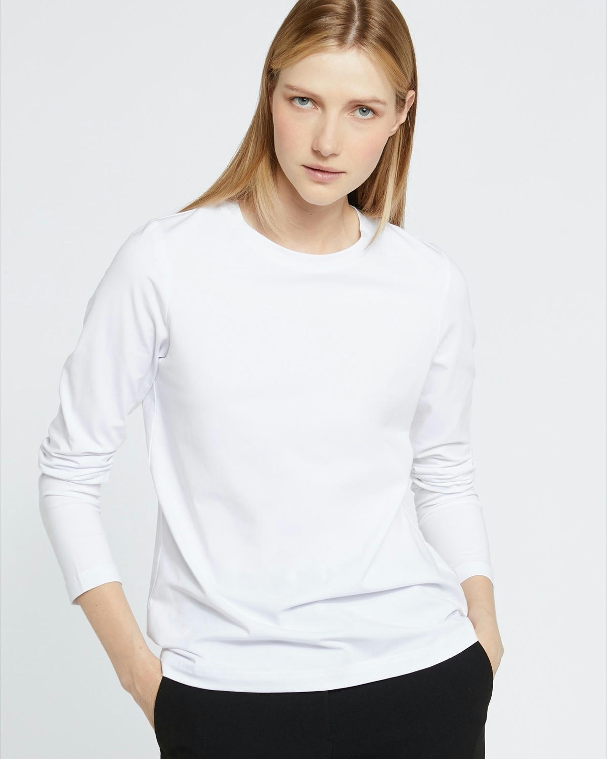 Carolyn Donnelly The Edit White Cotton Top