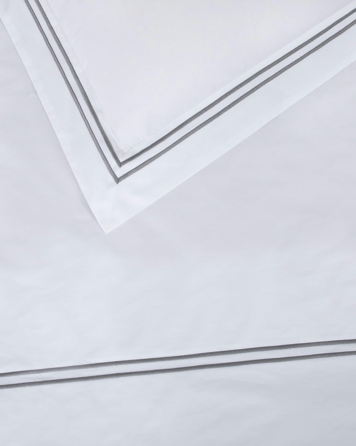 Francis Brennan the Collection Embroidered Double Stripe Bed Sheet