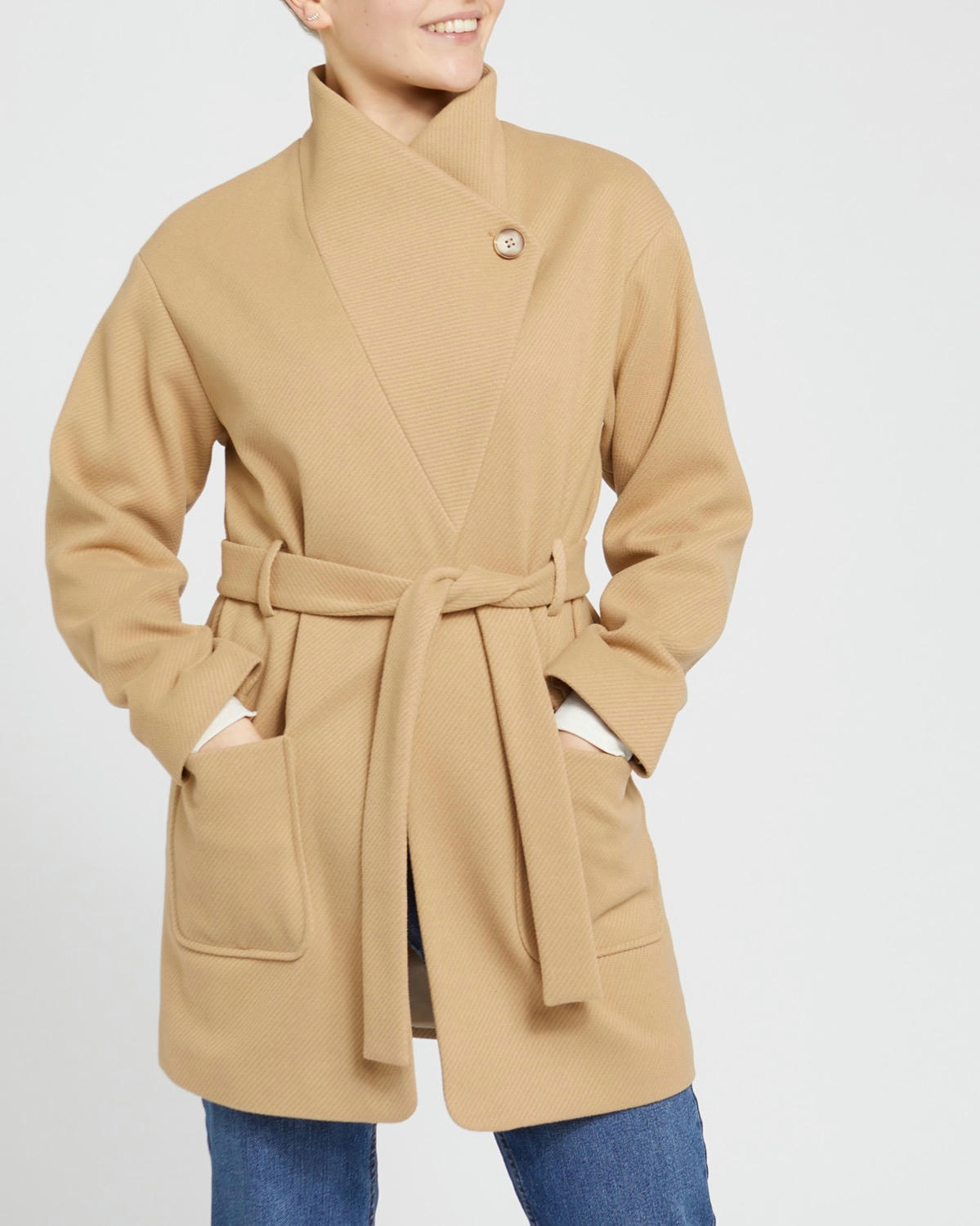 Formal Wrap Short Coat