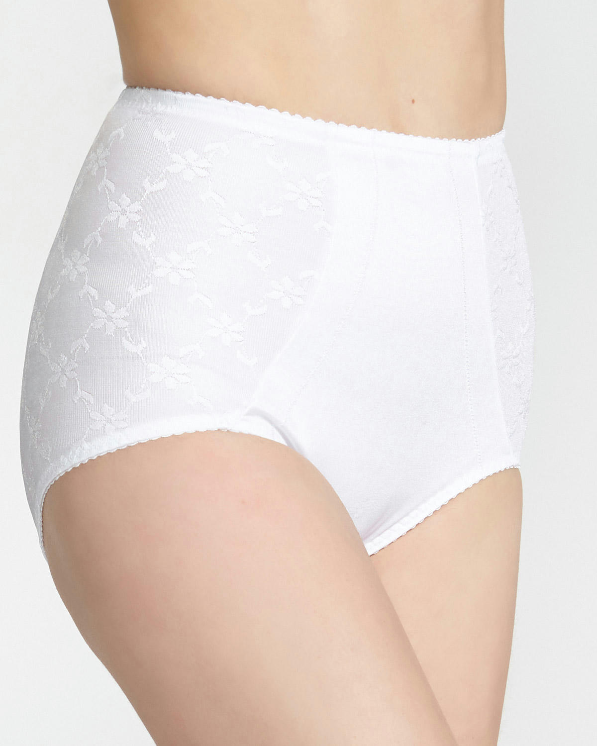 Firm Control High Waist Full Briefs