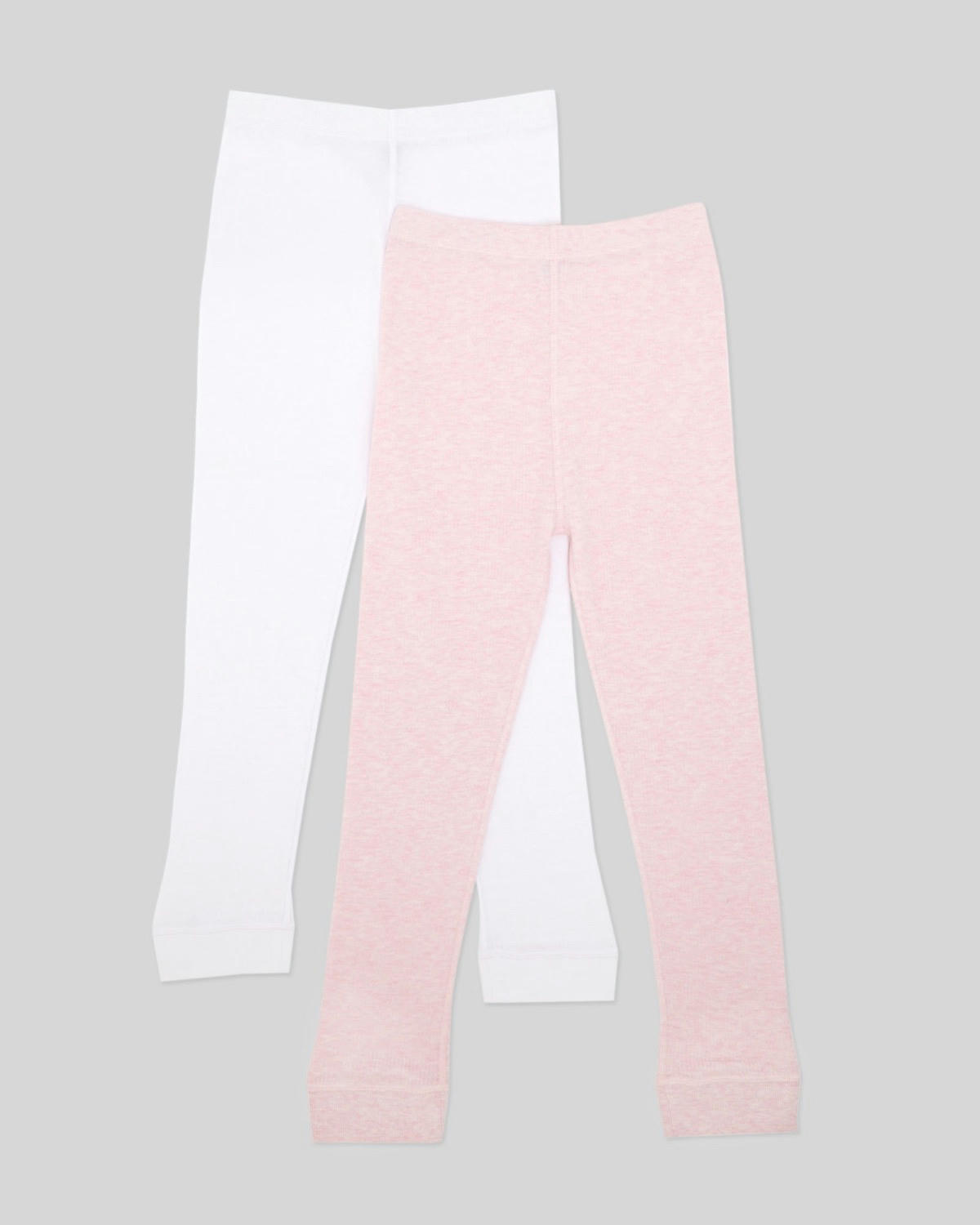 Girls Thermal Leggings - Pack Of 2 (2-14 Years)