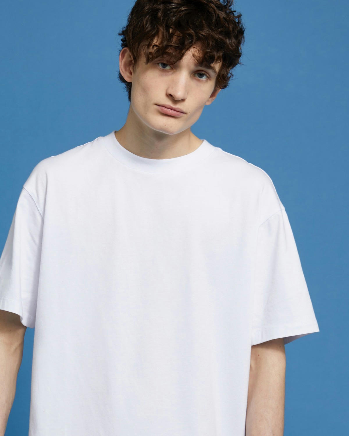 Paul Galvin White Relaxed Fit T-Shirt