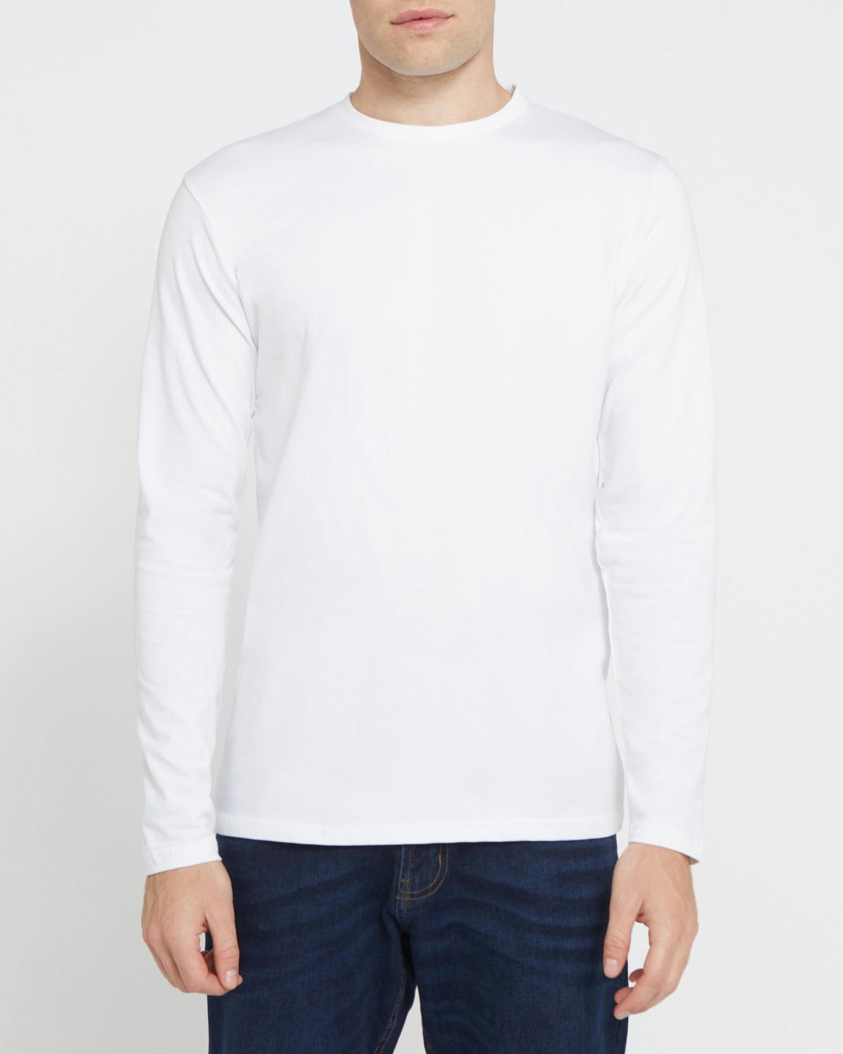 Long-Sleeved Stretch T-Shirt