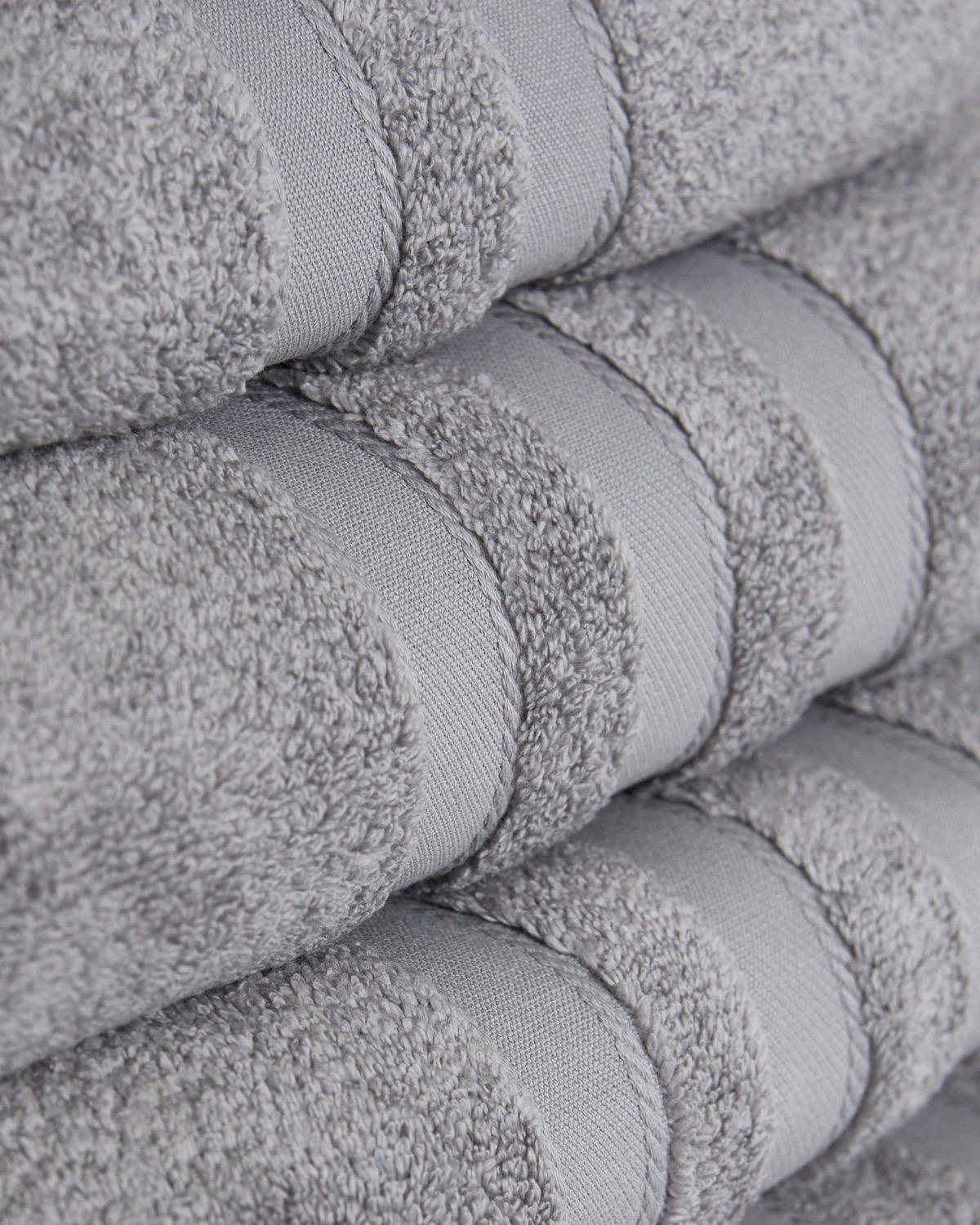 Francis Brennan the Collection Grey Rope Towel