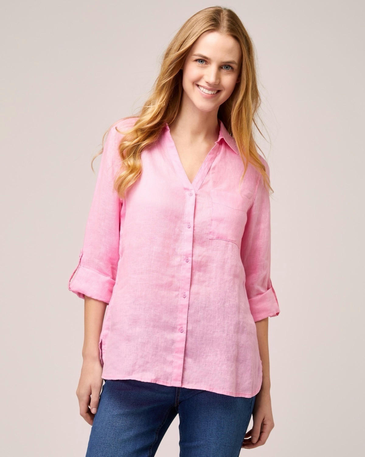 Pure Linen Relaxed Shirt