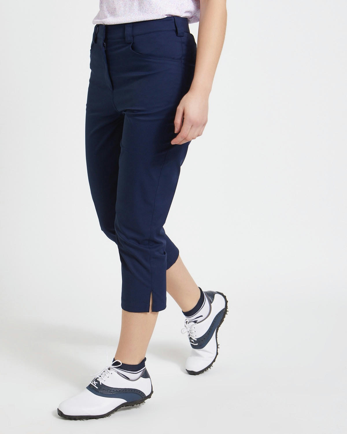Pádraig Harrington Golf Navy Crop Trouser