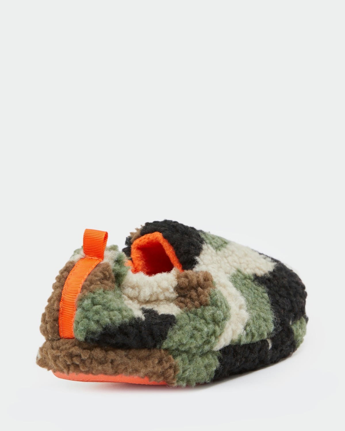 Borg Print Slippers (Size 8-5)