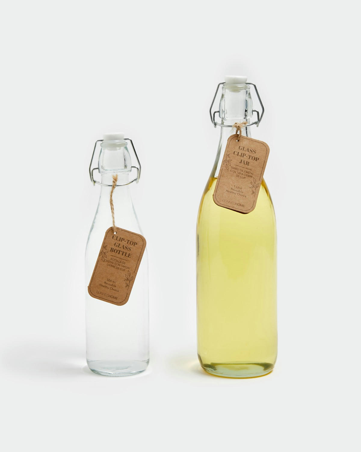 Clip Top Glass Bottle
