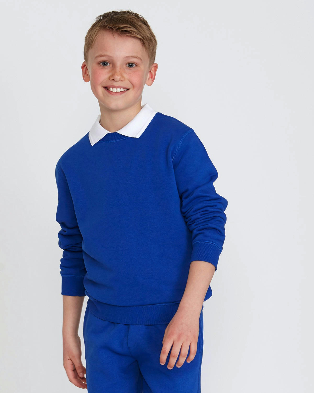 Fleece Crew Neck Sweatshirt