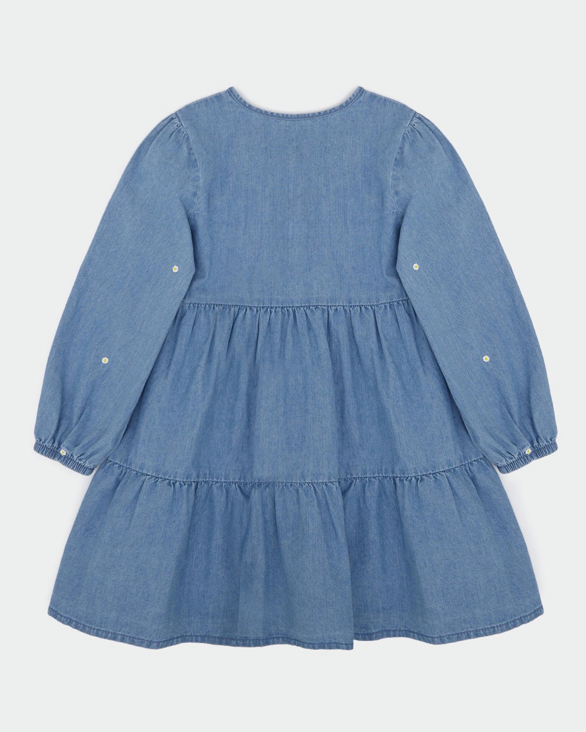 Daisy Embroidered Denim Dress (2-10 years)