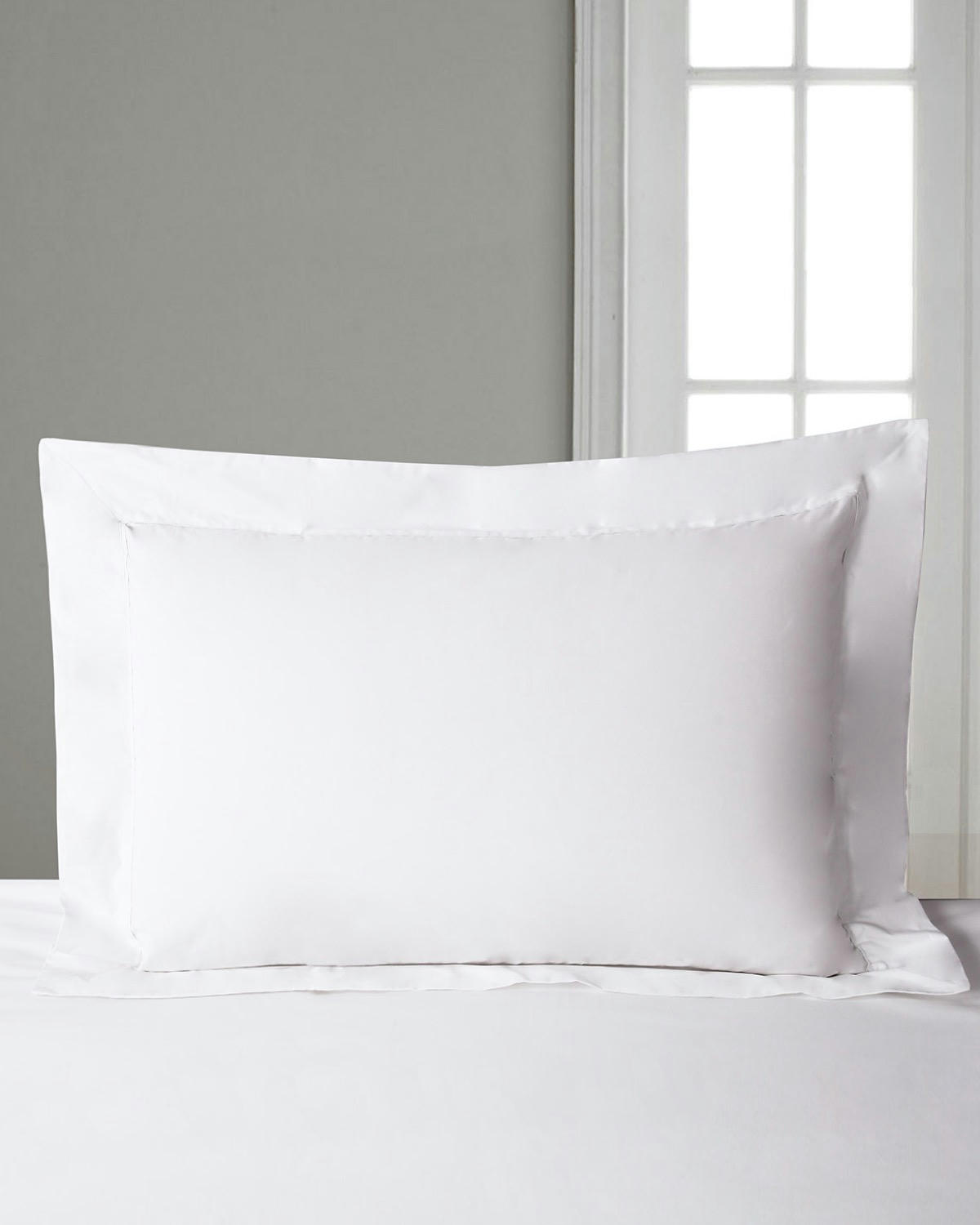Francis Brennan the Collection White Oxford Pillowcase