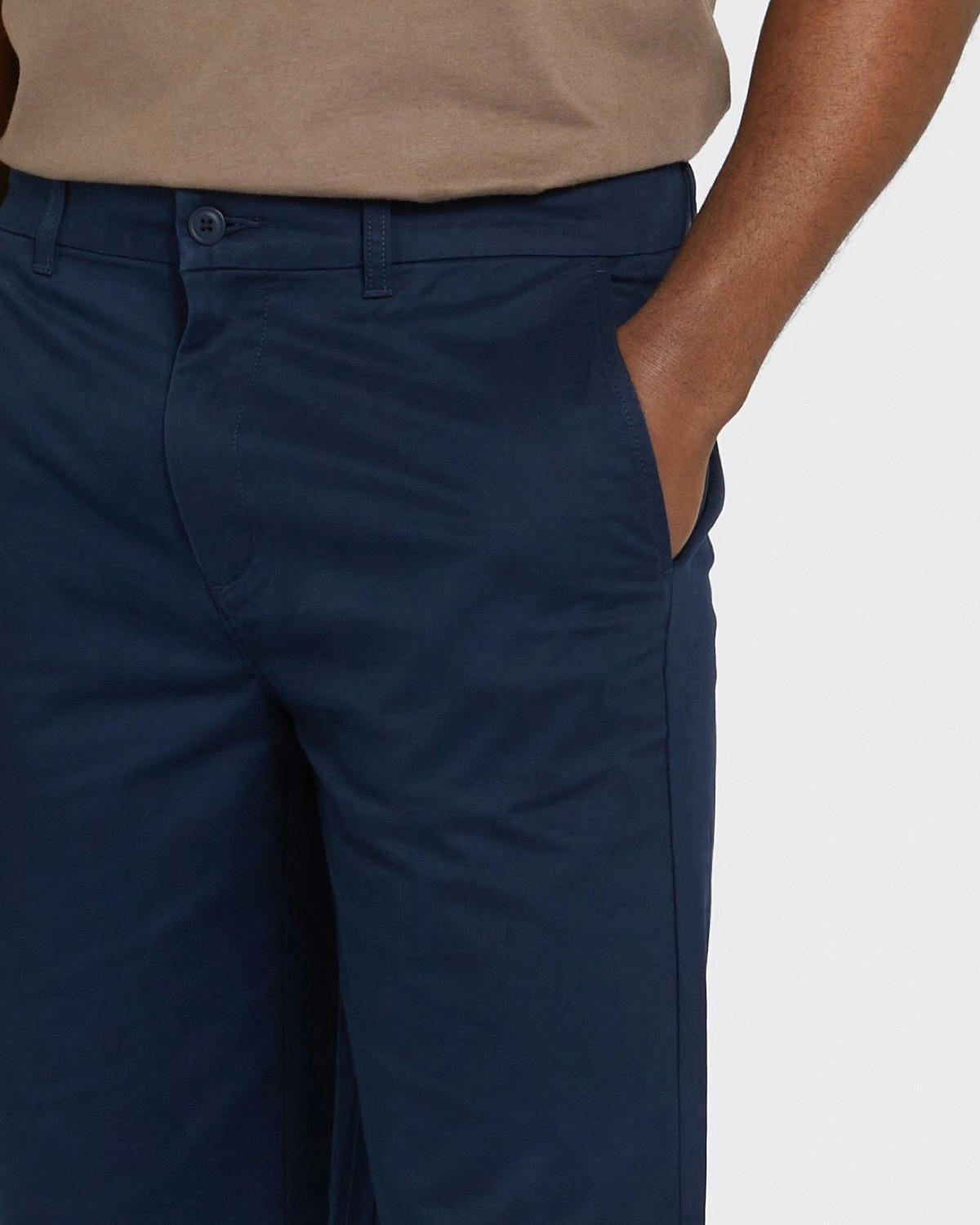 Regular Fit Stretch Chino Shorts
