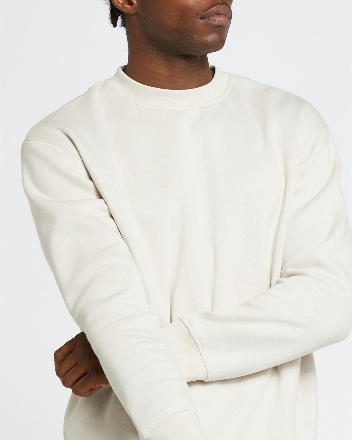 Relaxed Fit Crew Neck Sweatshirt