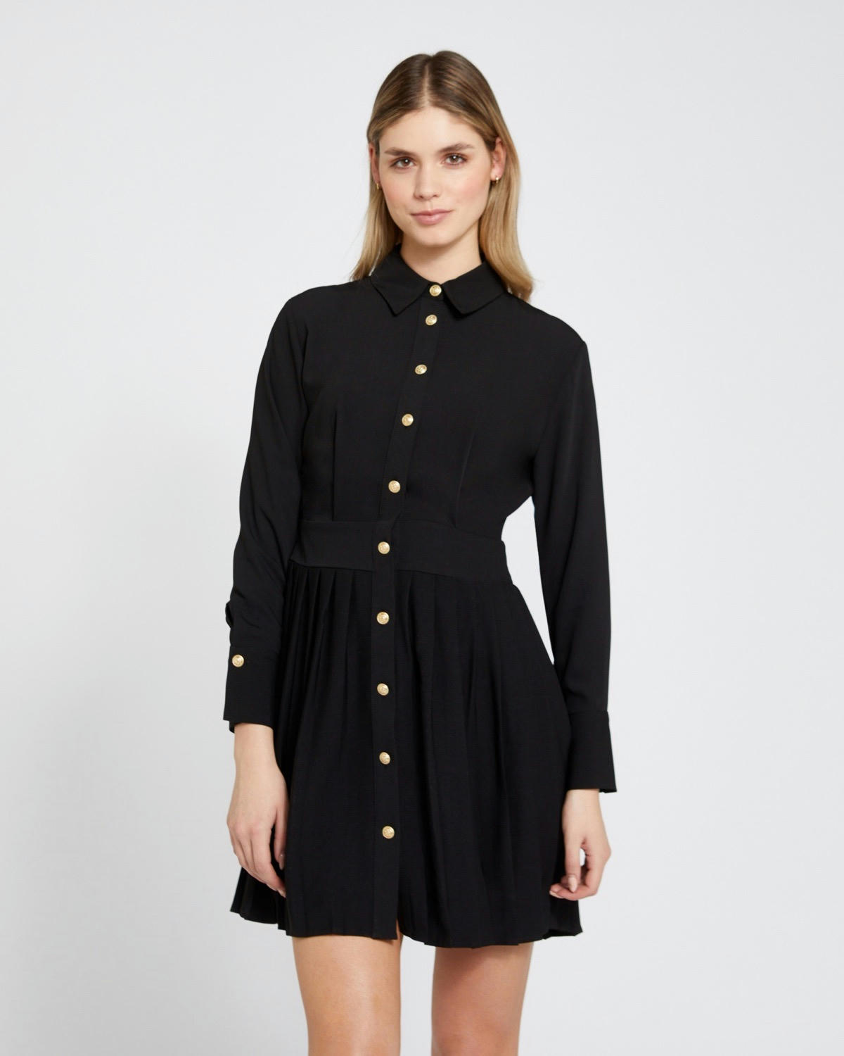 Savida Cara Pleated Shirt Dress