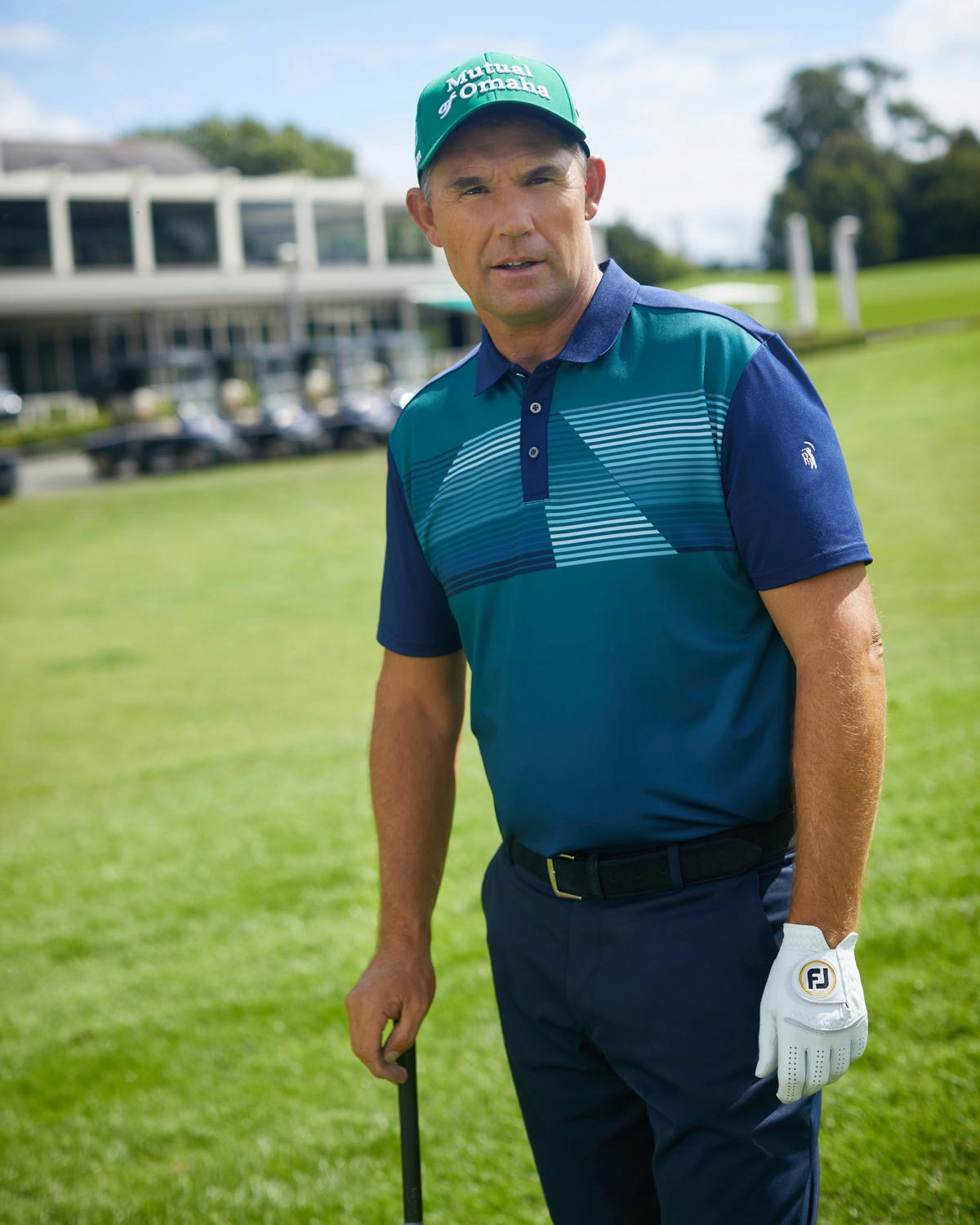 Pádraig Harrington Golf Print Polo Shirt