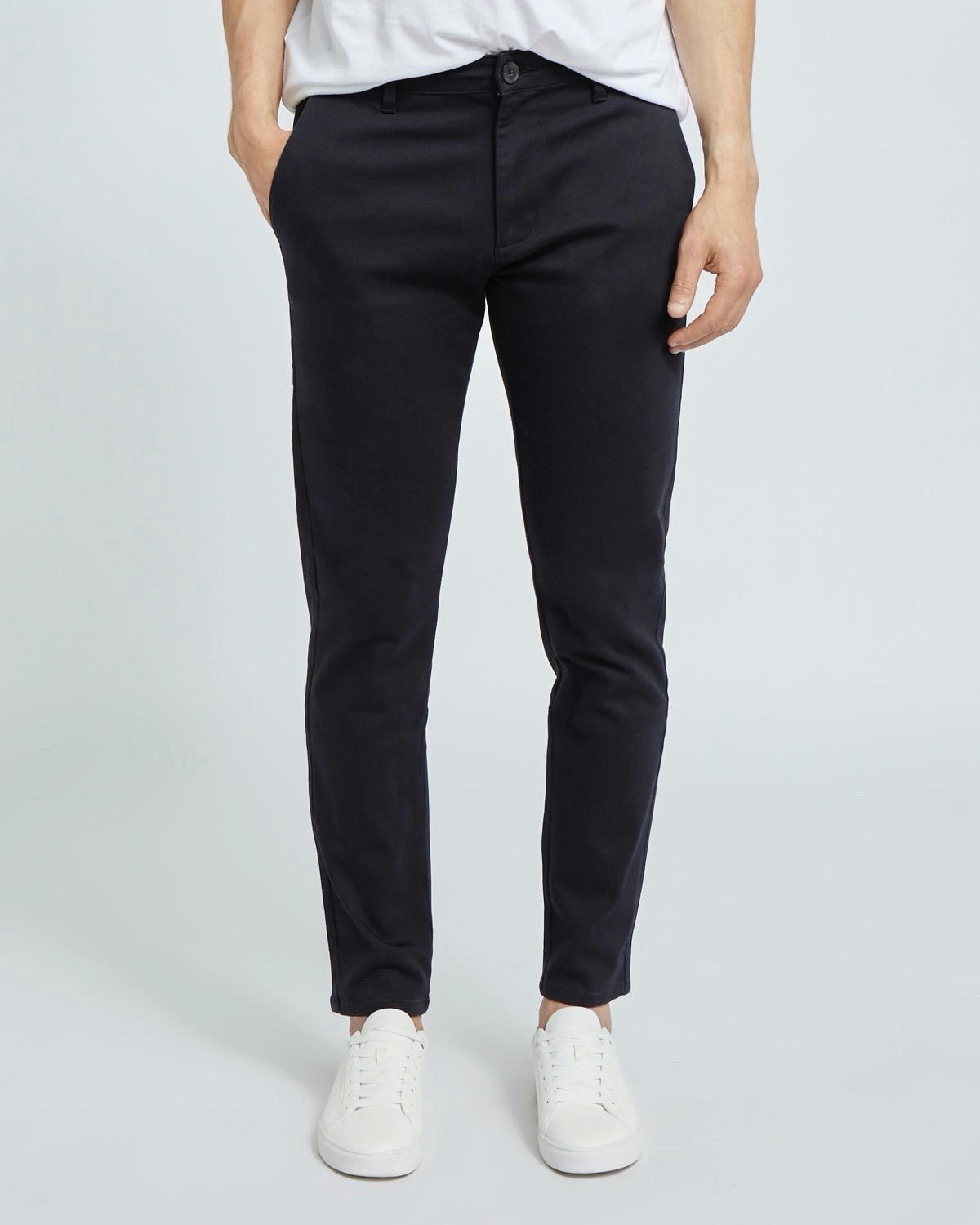 Tapered Fit Ultra Stretch Chino Trousers