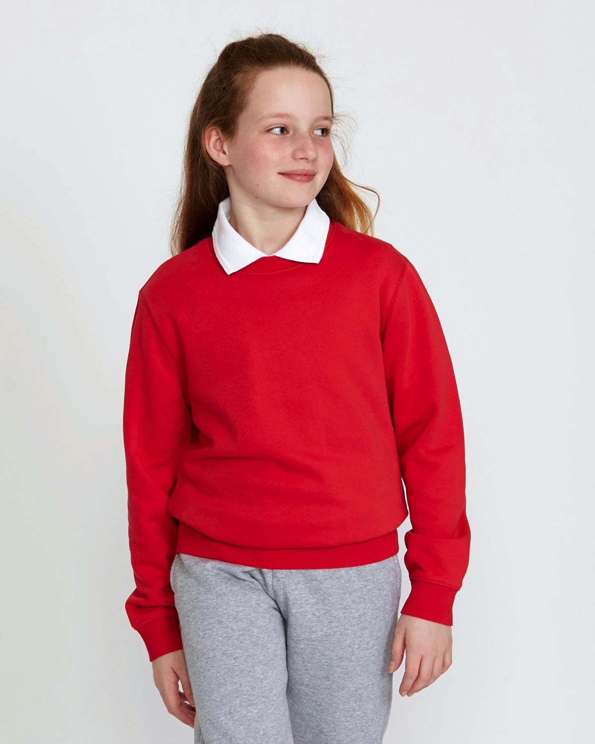 Fleece Crew Neck Sweatshirt