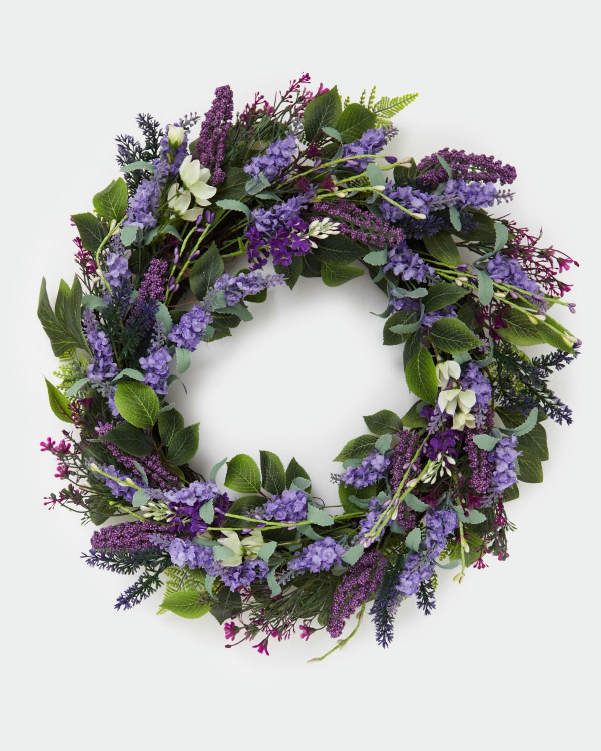 Lavender Wreath