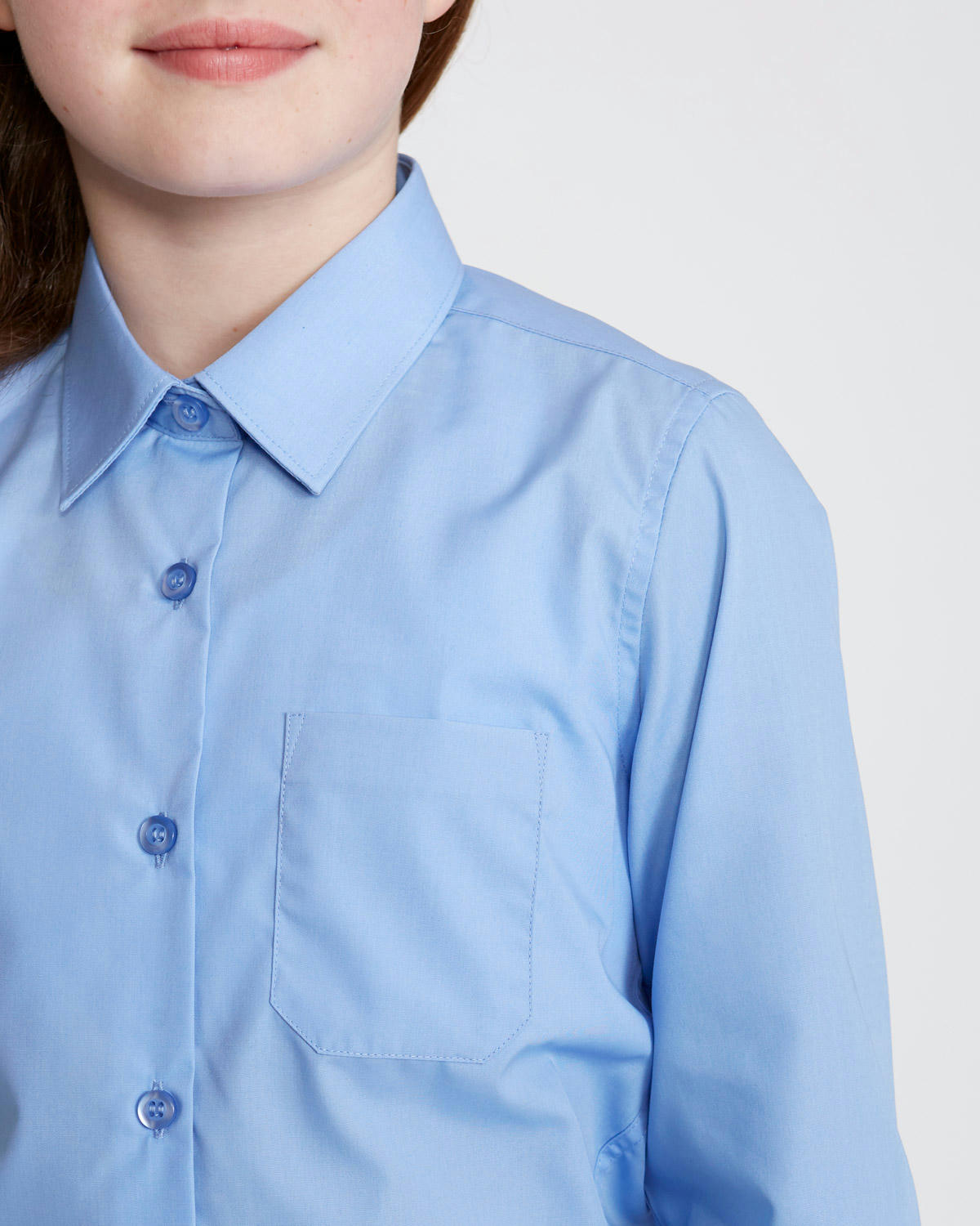 Girls Slim Fit Blouses - Pack Of 3 - (4-16 Years)