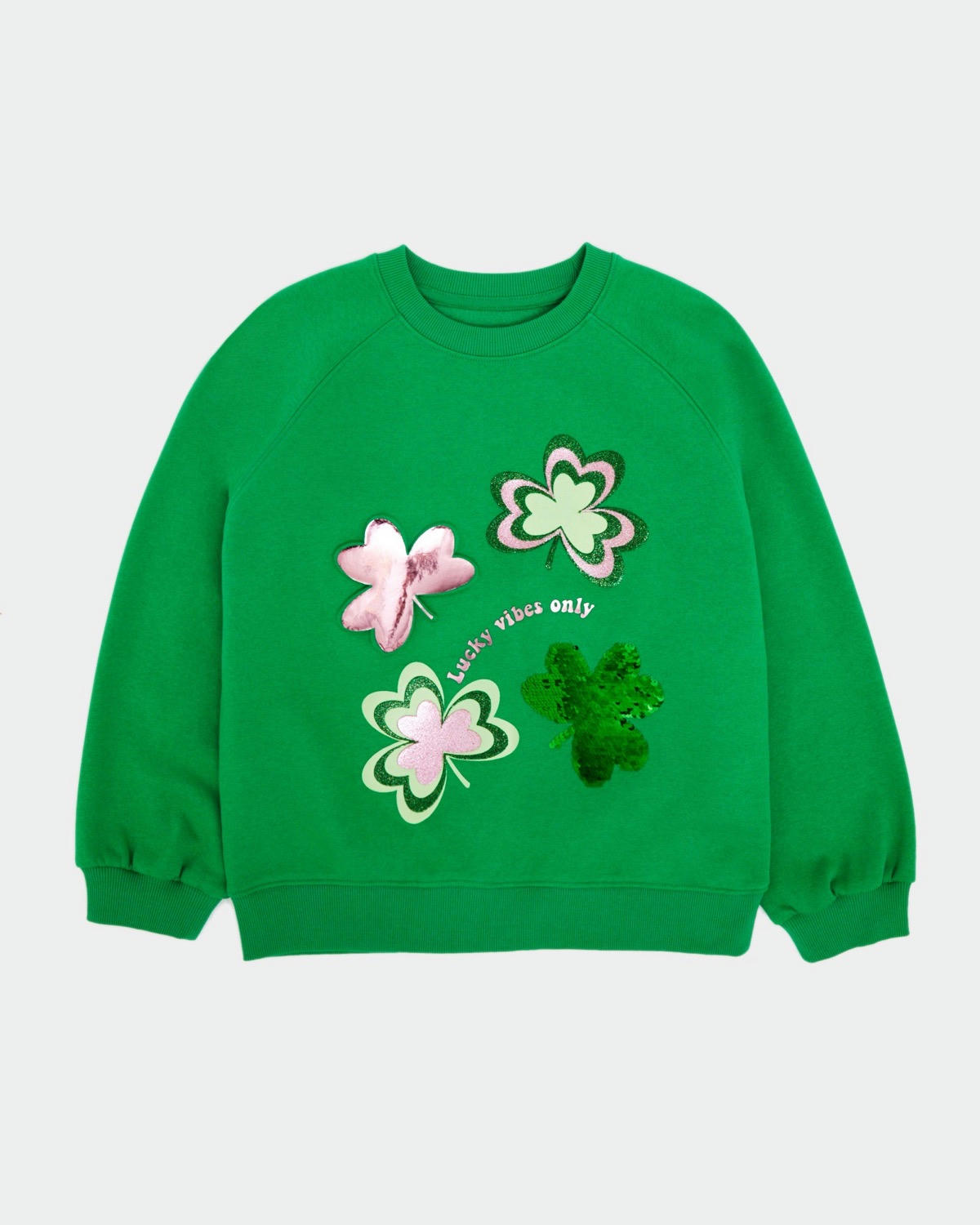 Sequins Crew Sweatshirt (Size 2-14)