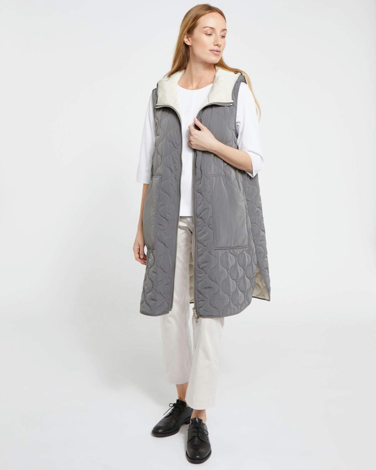 Carolyn Donnelly The Edit Reversible Gilet