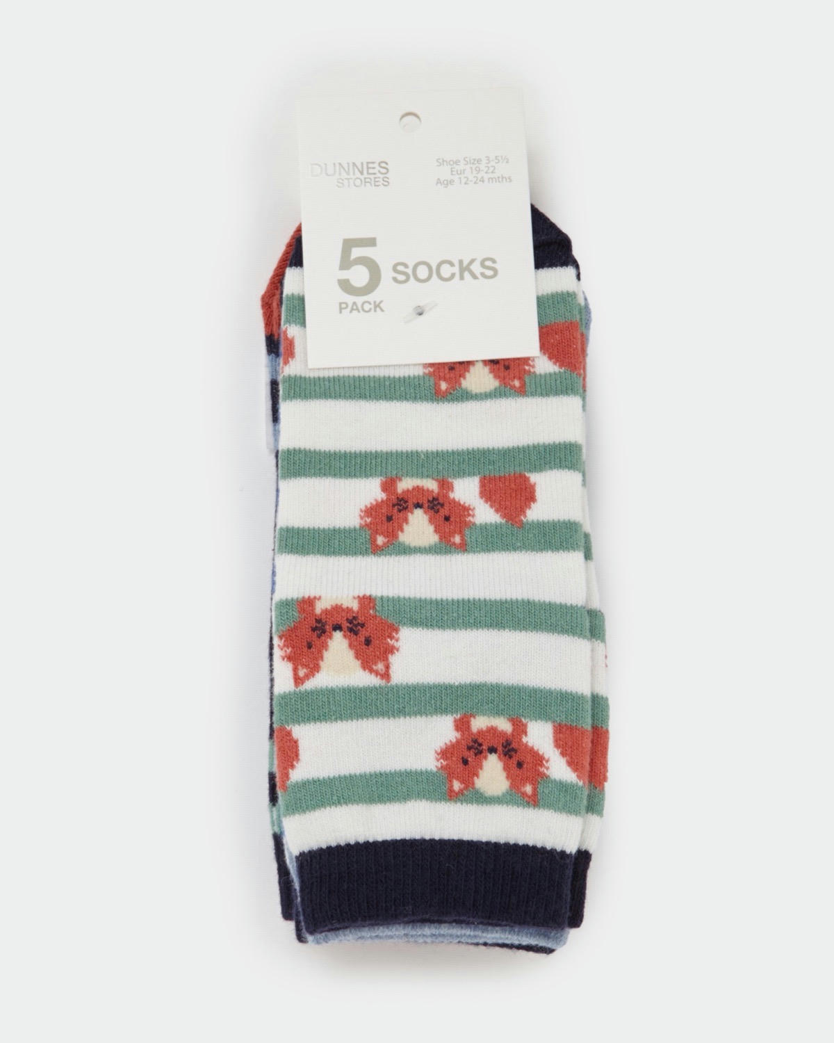 Baby Boys Design Socks - Pack Of 5