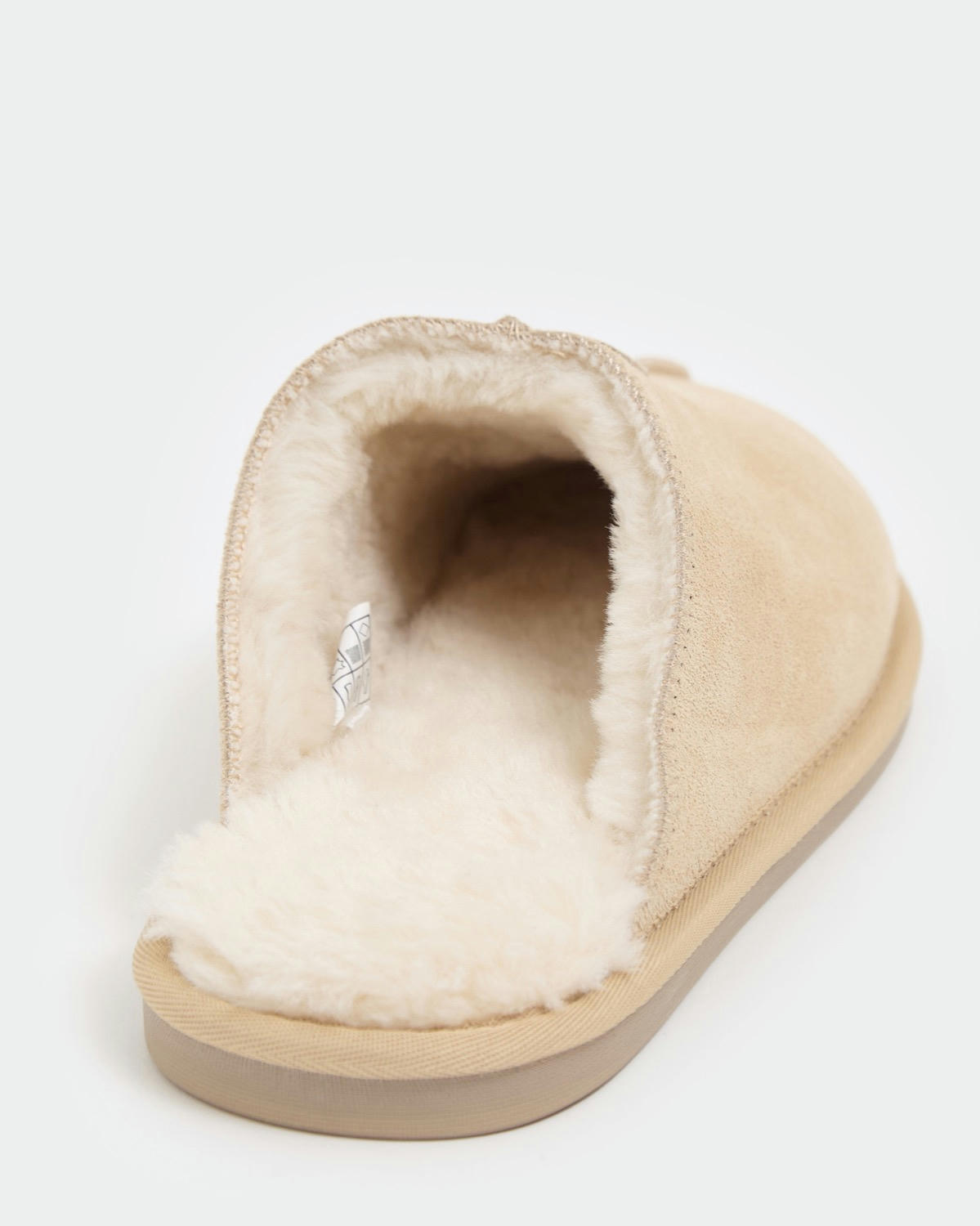 Suede Mule Slippers