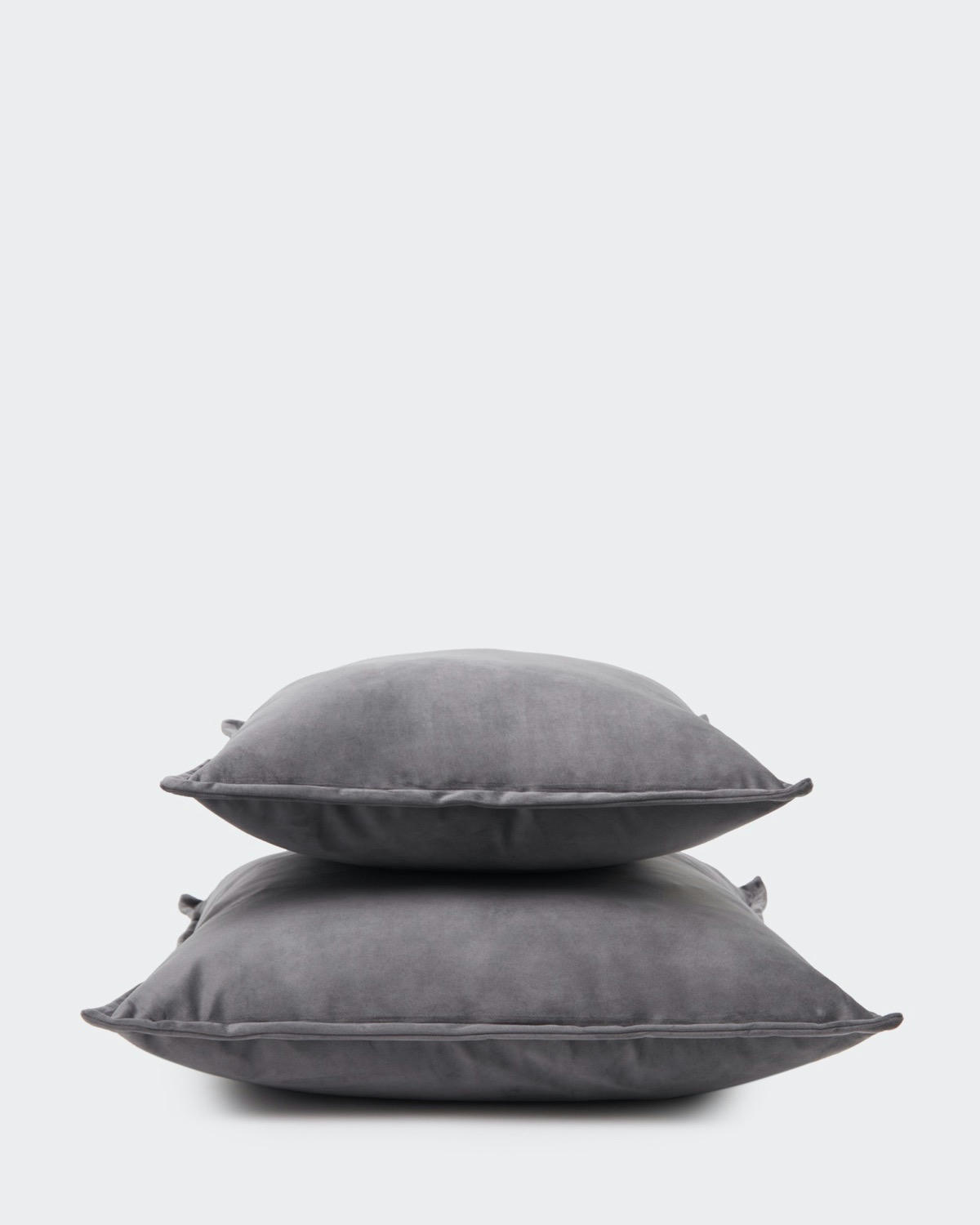 Sapphire Velvet Grey Cushion