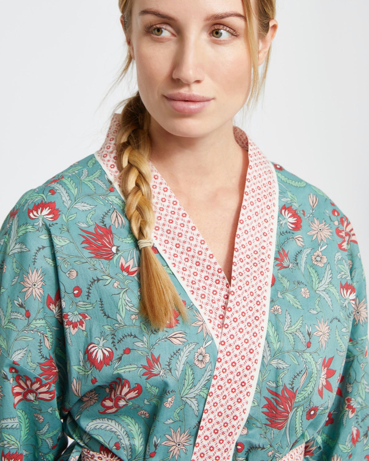 Carolyn Donnelly Eclectic Cotton Kimono