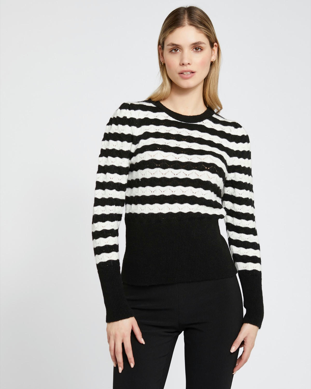 Savida Cara Puff Sleeve Jumper