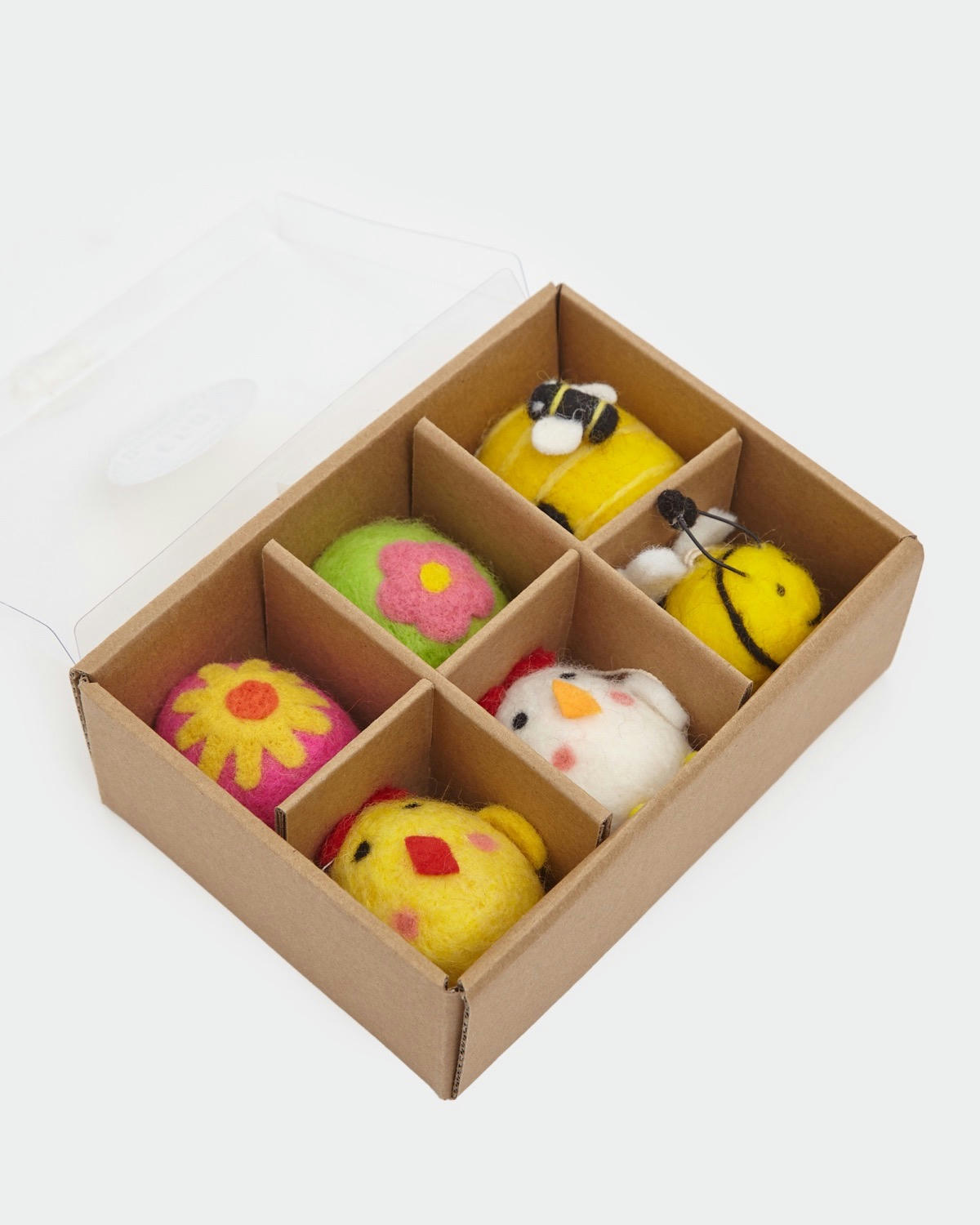 Felt Hanging Easter Decorations - Pack Of 6