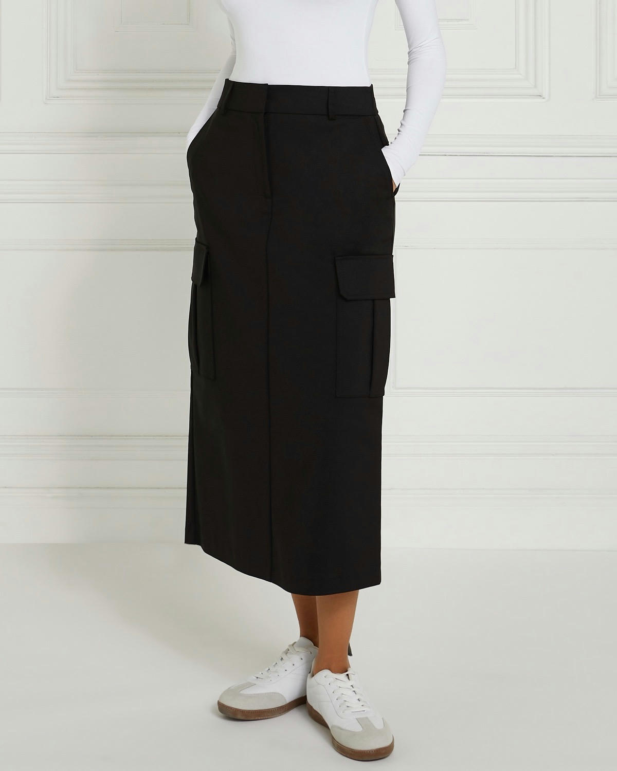 Gallery Cargo Midi Skirt