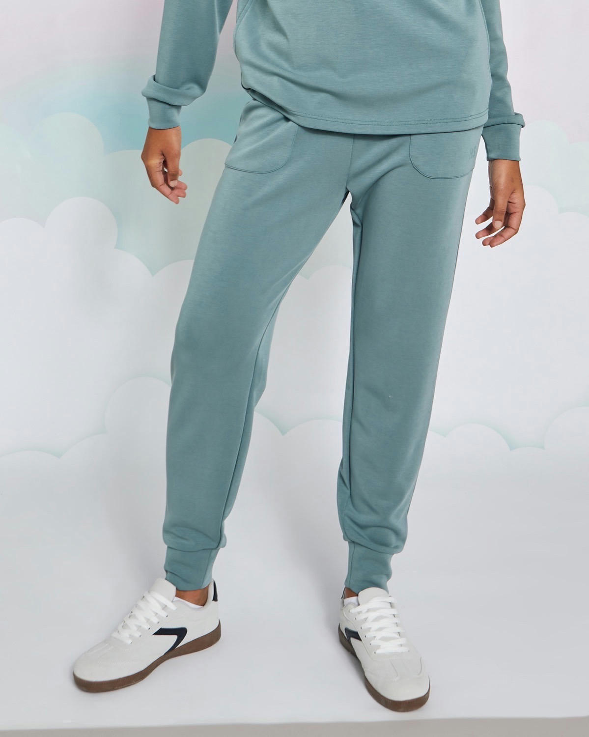 Helen Steele Sage Soft Touch Joggers