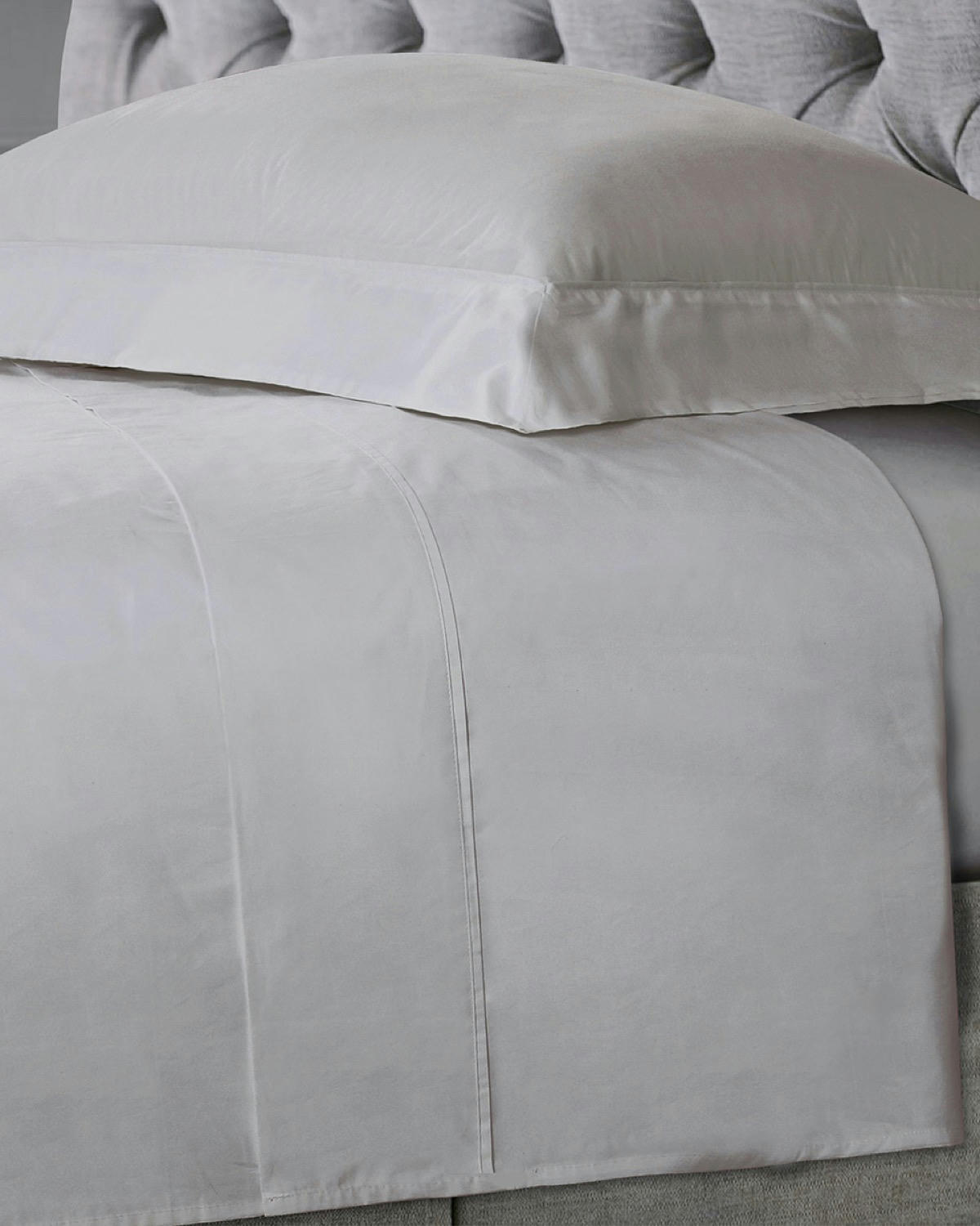 Francis Brennan the Collection Grey Fitted Sheet