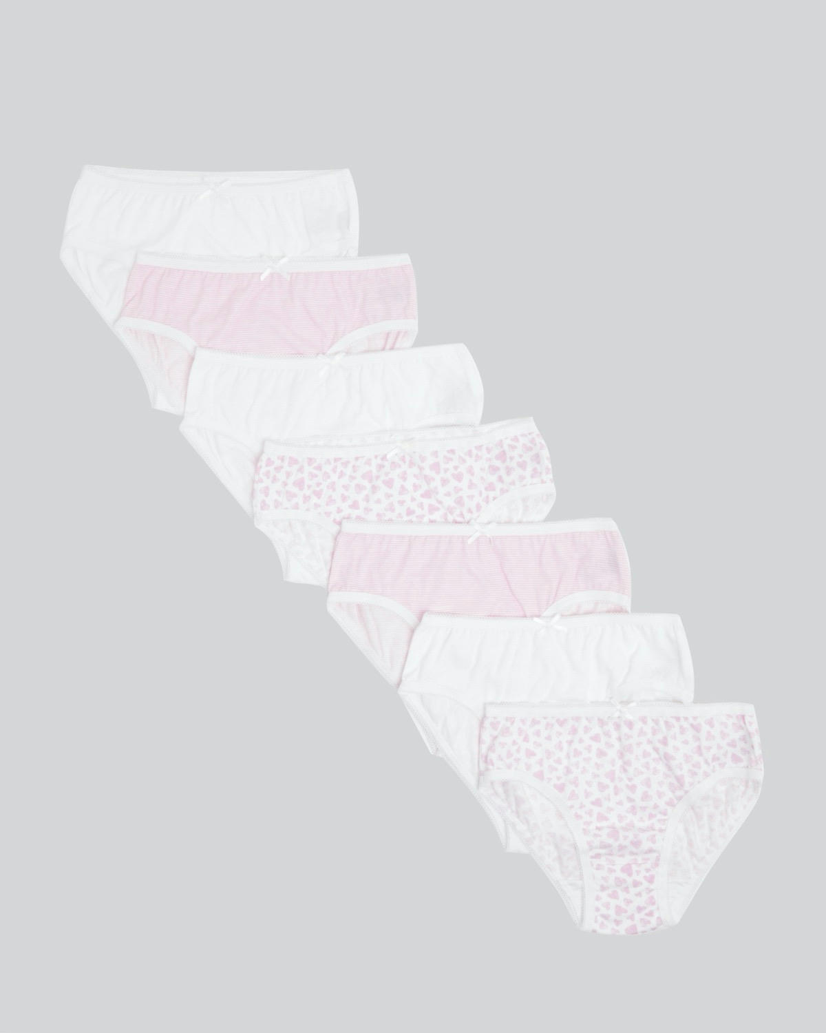 Girls Briefs - Pack Of 7 - (2-14 years)