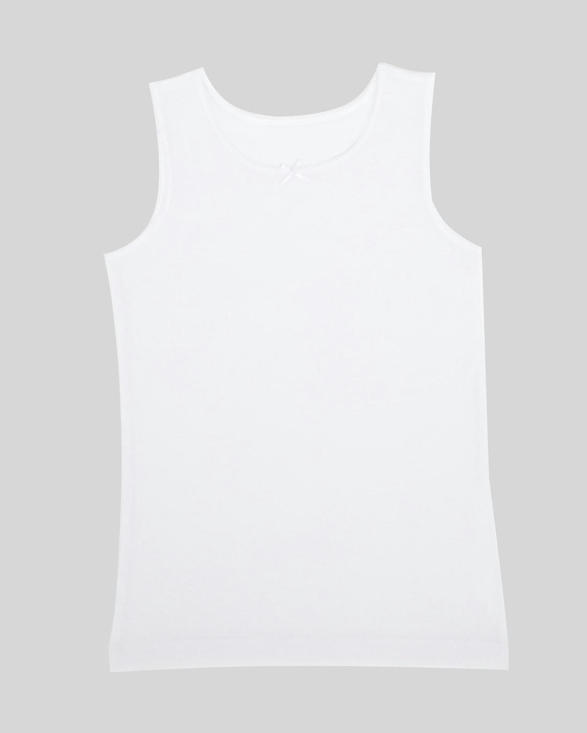 Pure Cotton Rib Vest (Pack Of 4)