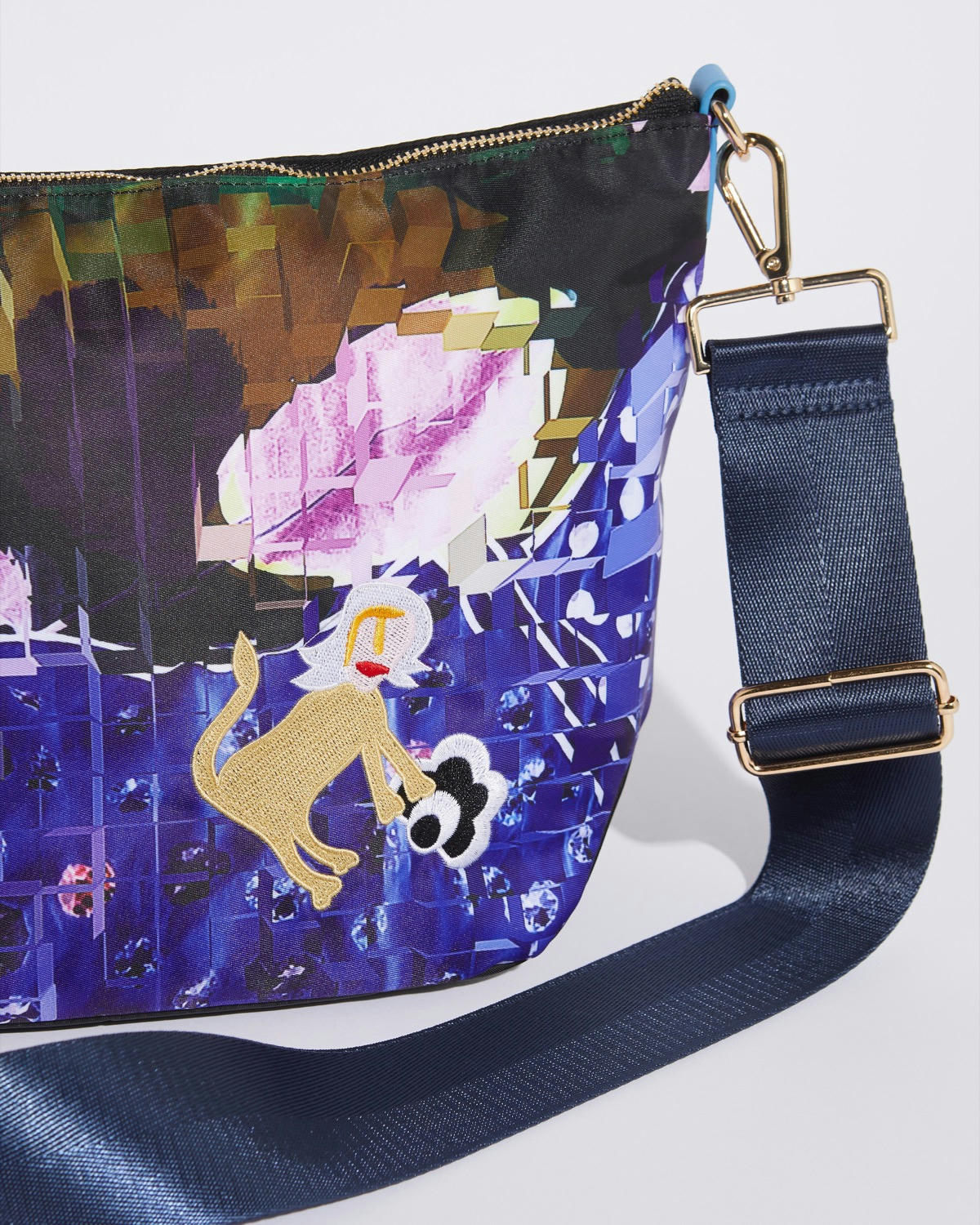 Joanne Hynes Tiger Lady Print Nylon Bag