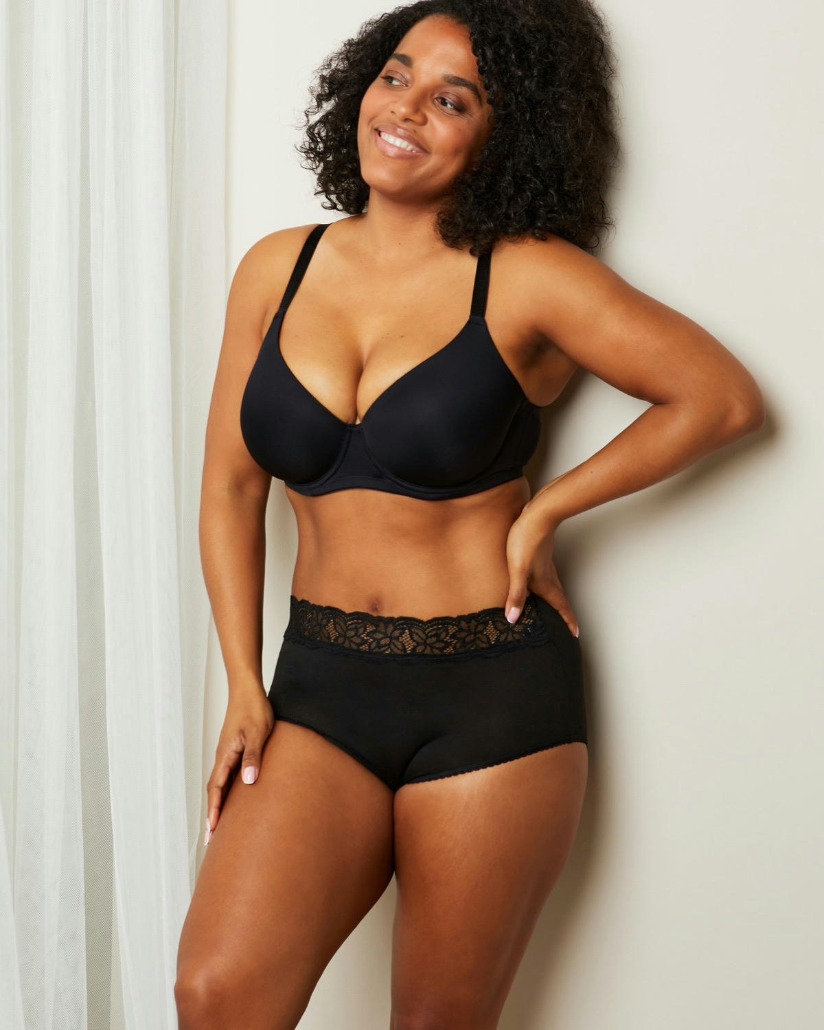 Lace Cotton Rich Full Briefs - Pack of 5