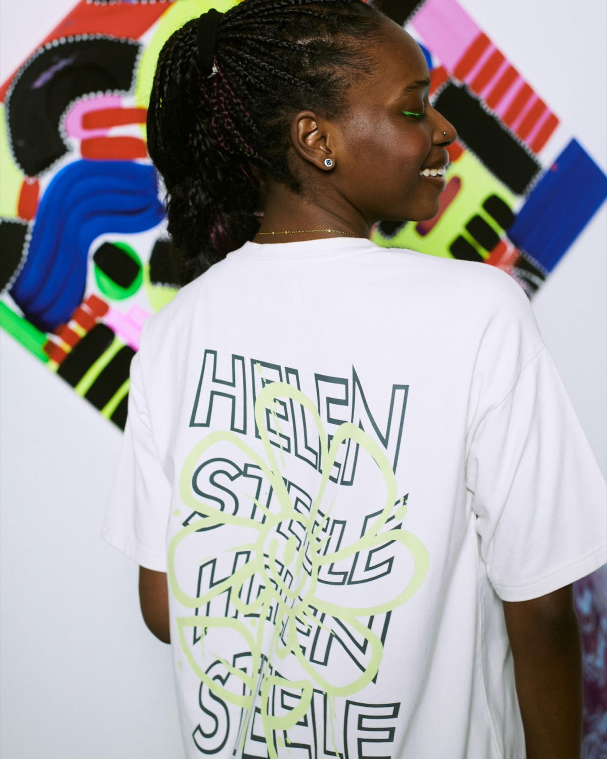 Helen Steele Stone Placement Print T-Shirt