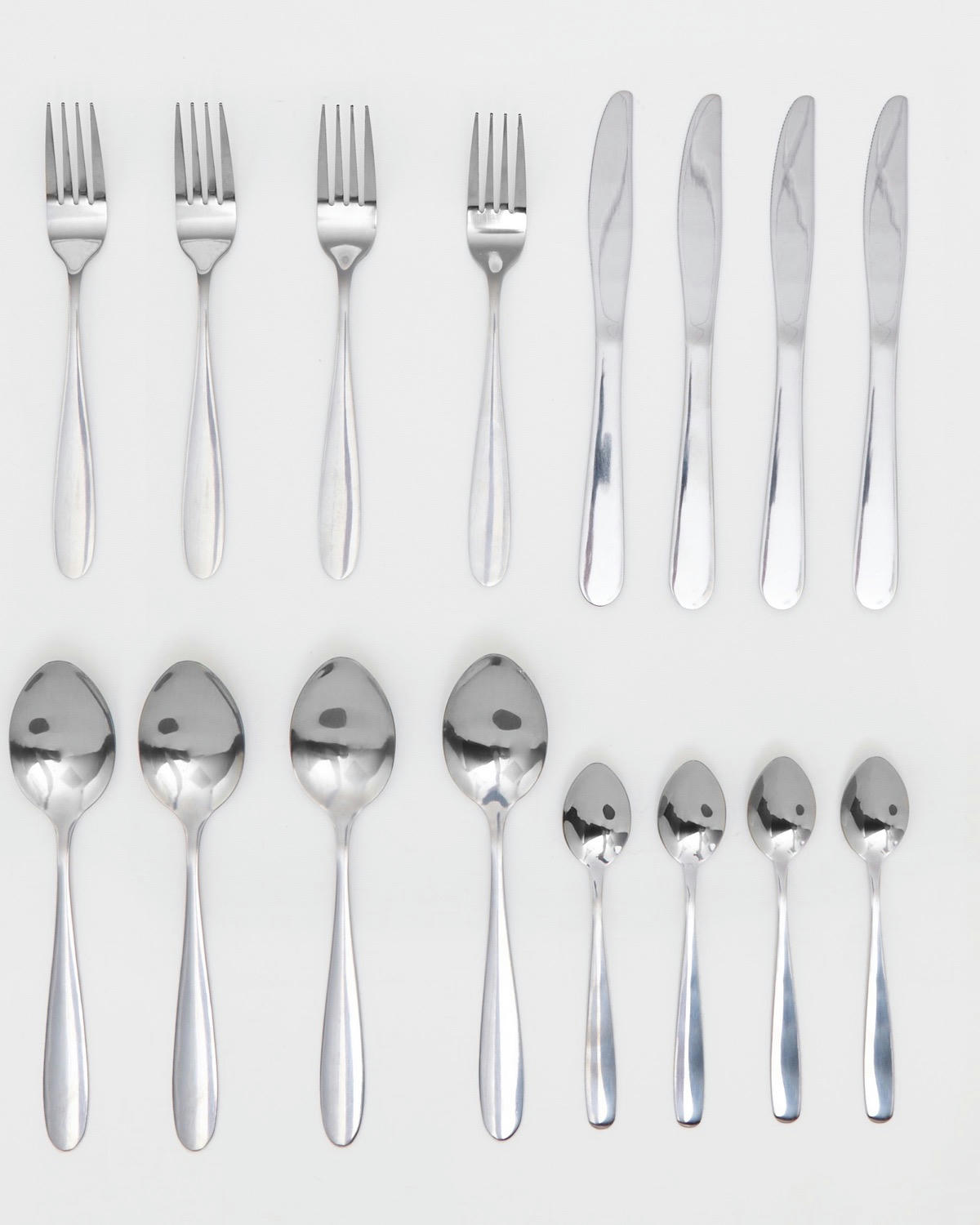 16-Piece Stainless Steel Cutlery Set