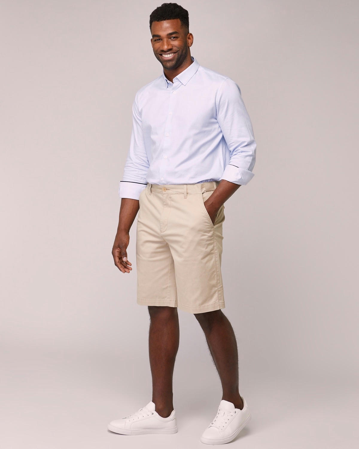 Active Waist Lightweight Stretch Chino Shorts