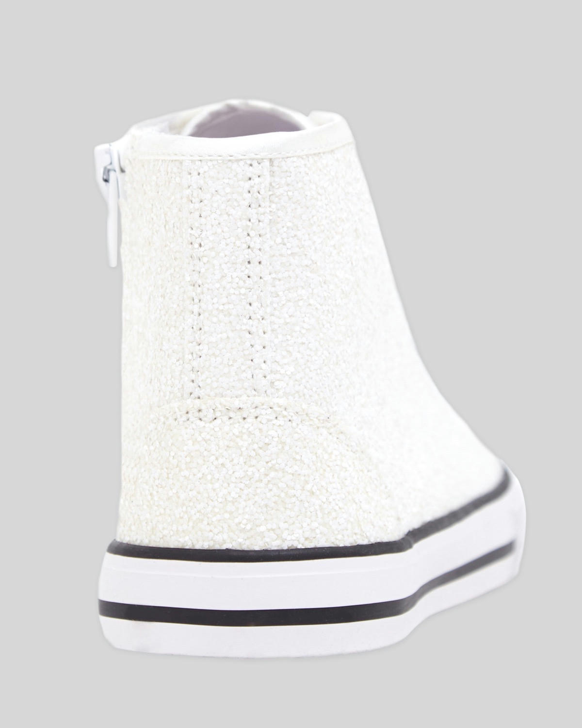 Occasion Glitter High Top Trainers (Size 8-3)