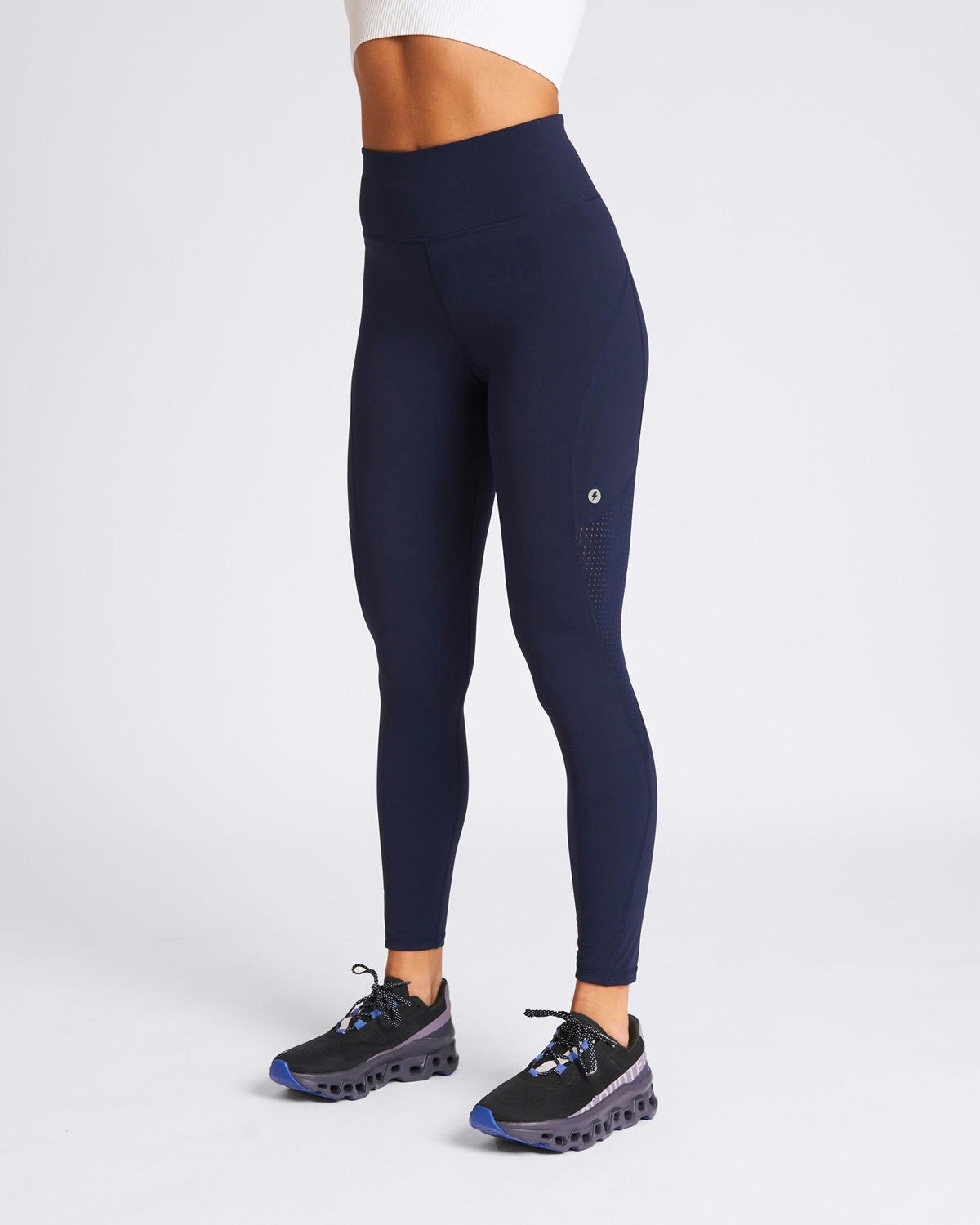 Powercut RUNSeries Pace Running Leggings In Navy