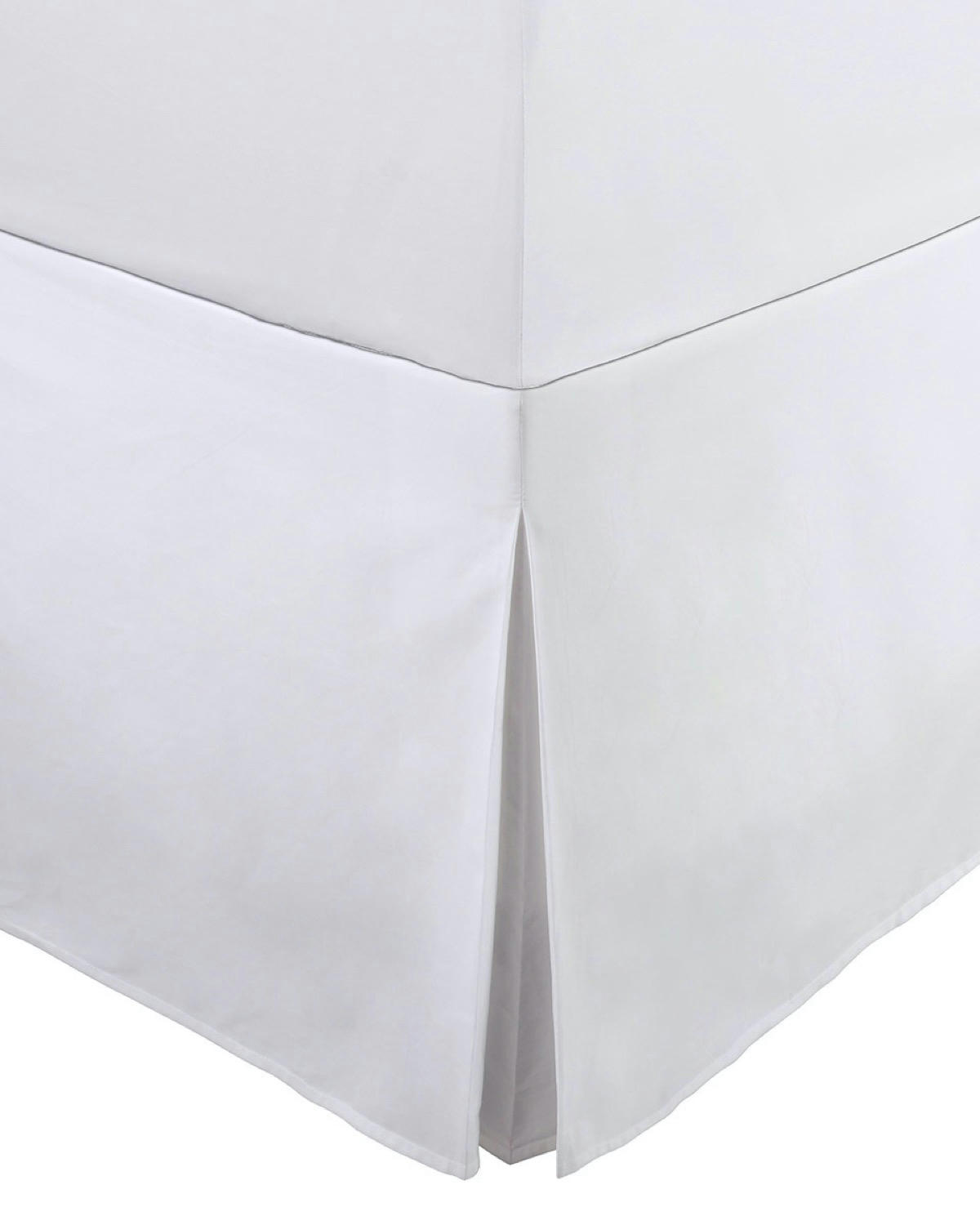 Francis Brennan the Collection White Valance Bed Sheet