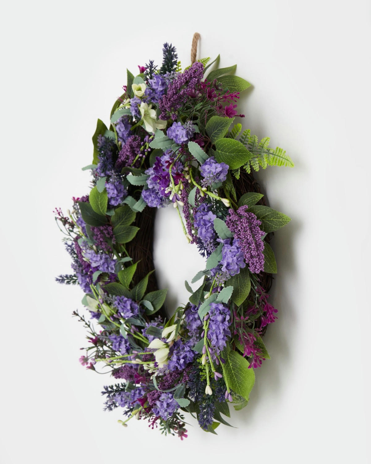 Lavender Wreath