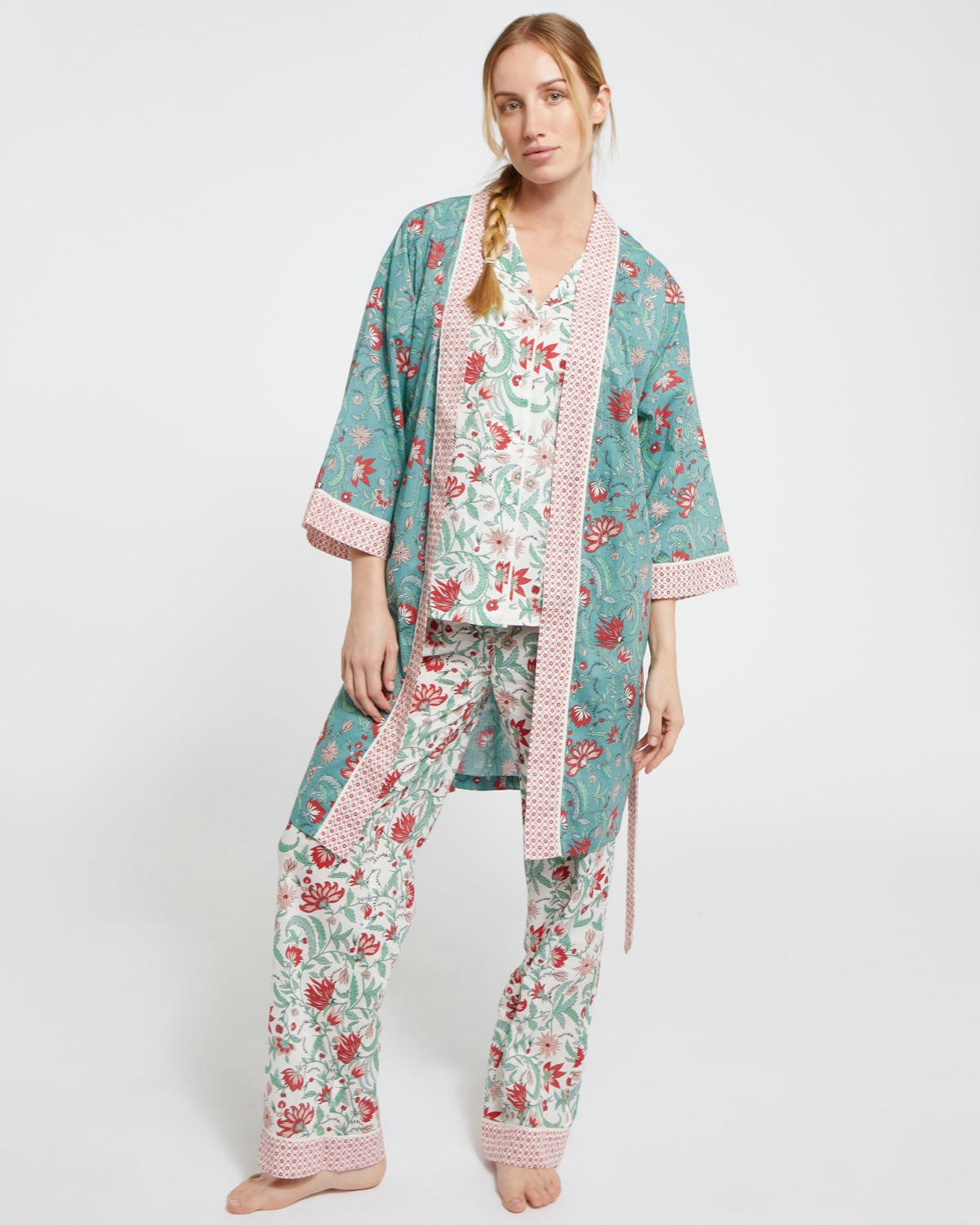 Carolyn Donnelly Eclectic Cotton Kimono