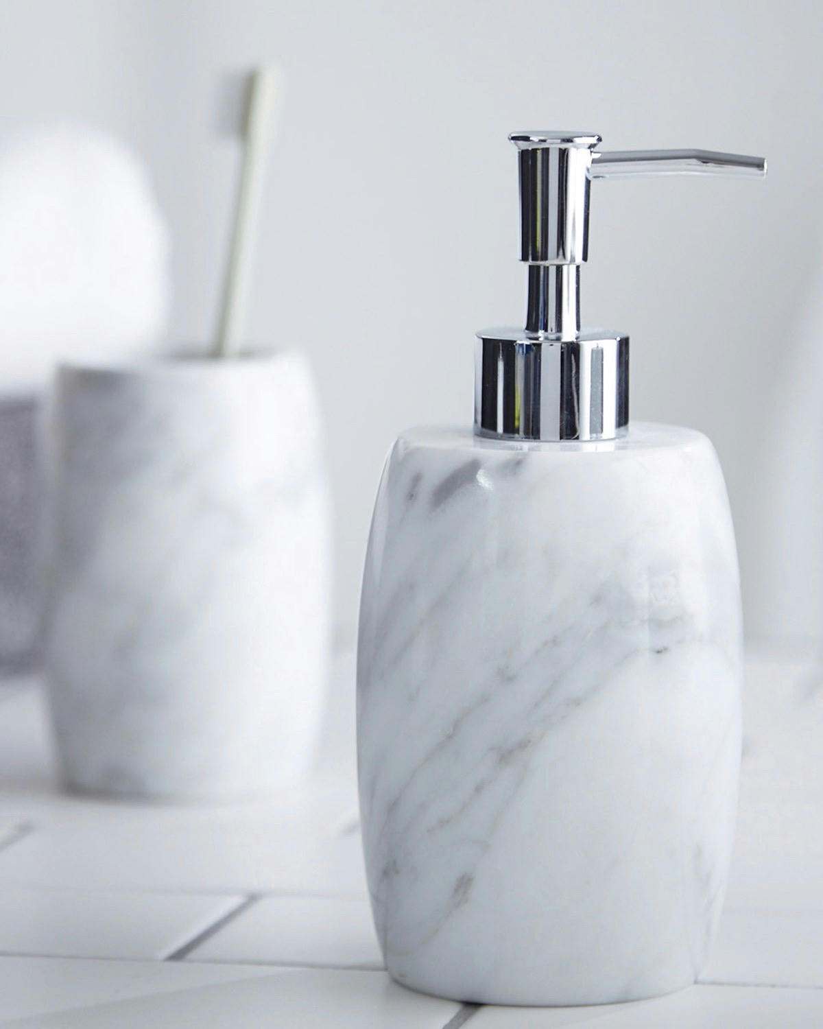 Francis Brennan the Collection Italian Marble Soap Dispenser